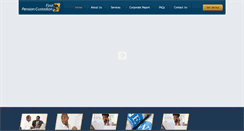 Desktop Screenshot of firstpensioncustodian.com